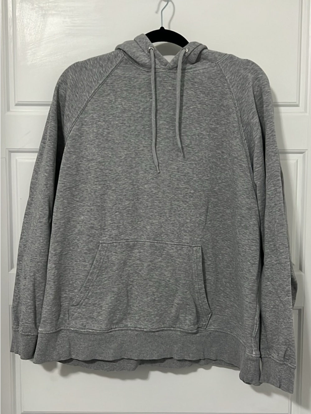 H&M Men's Heather Gray Pullover Hoodie